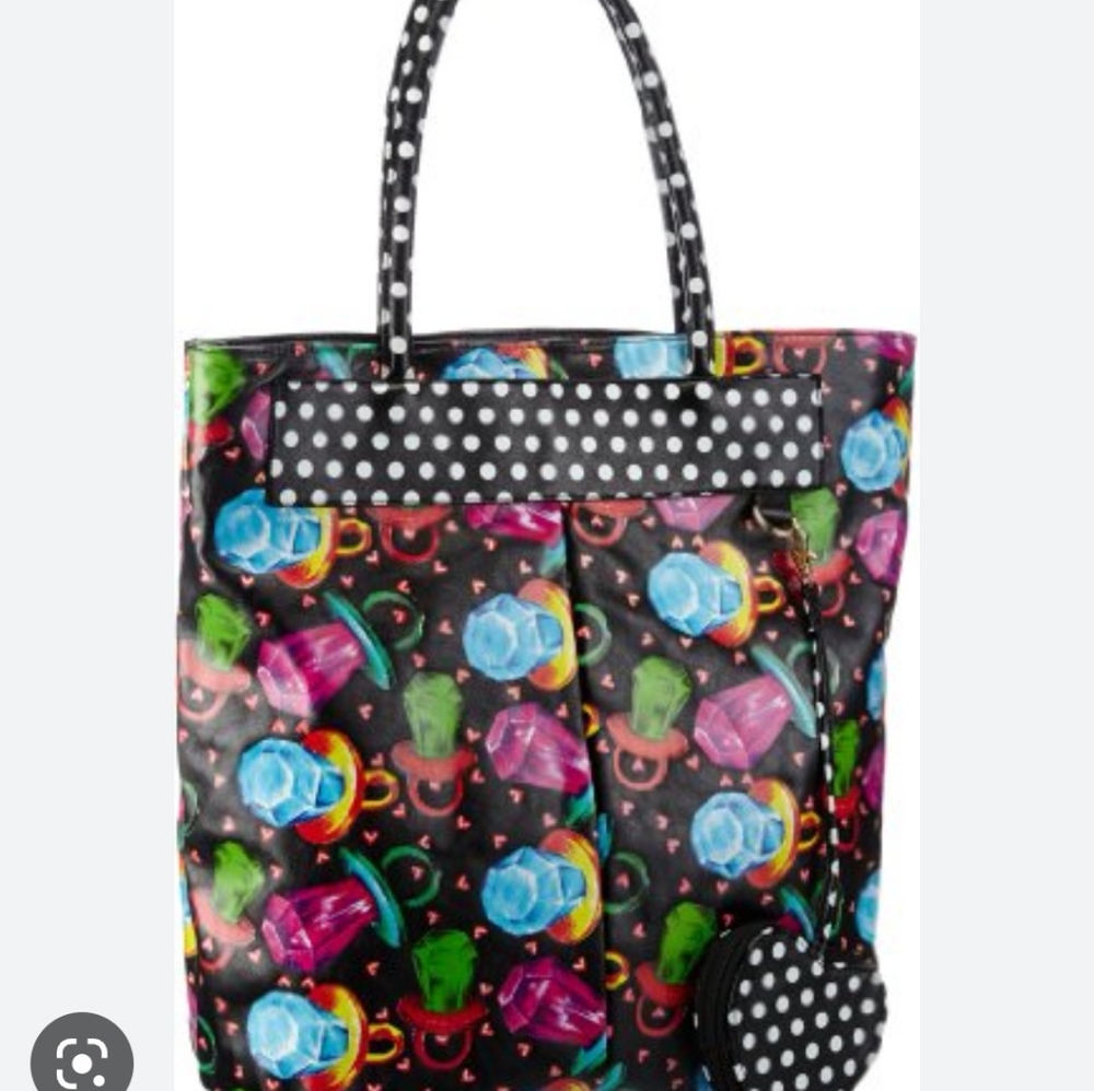 Iron fist ring pop tote new in bag